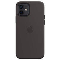 Чохол MagSafe Silicone Case для Apple iPhone 12 mini, black