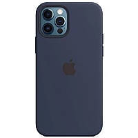 Чохол MagSafe Silicone Case для Apple iPhone 12 PRO max, Deep navi