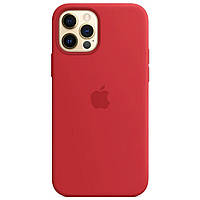 Чохол MagSafe Silicone Case для Apple iPhone 12 PRO max, Red