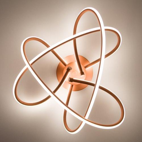 Люстра світлодіодна LUMINARIA LIANA MONO 60 W R490 ANTIQUE/GOLD 220 V IP20 4000K