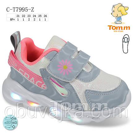 Спортивне взуття оптом Дитячі кросівки 2021 оптом від фірми Tom m(21-26), фото 2