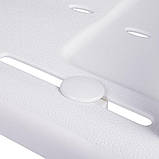 Лавка для душу N9202-A з ручкою, з регулюванням по довжині 39-64 см (ширина-69 см, глибина-34) Nova, фото 3