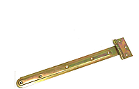 Петля Стрела 400 тонкая (широкая) (390х40/45х80) (1.2мм) желтая