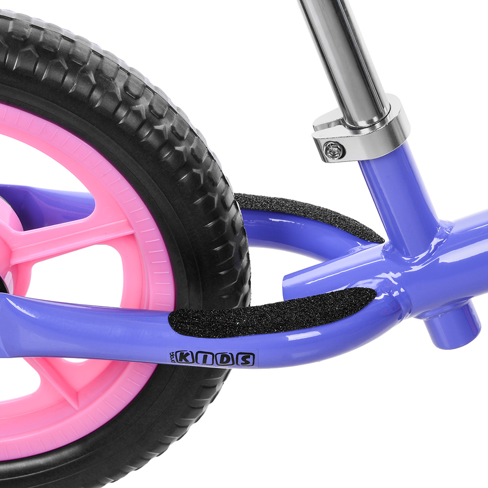 Беговел (велобег) детский Profi Kids M 3437-6, велосипед без педалей фиолетовый - фото 4 - id-p1334537756