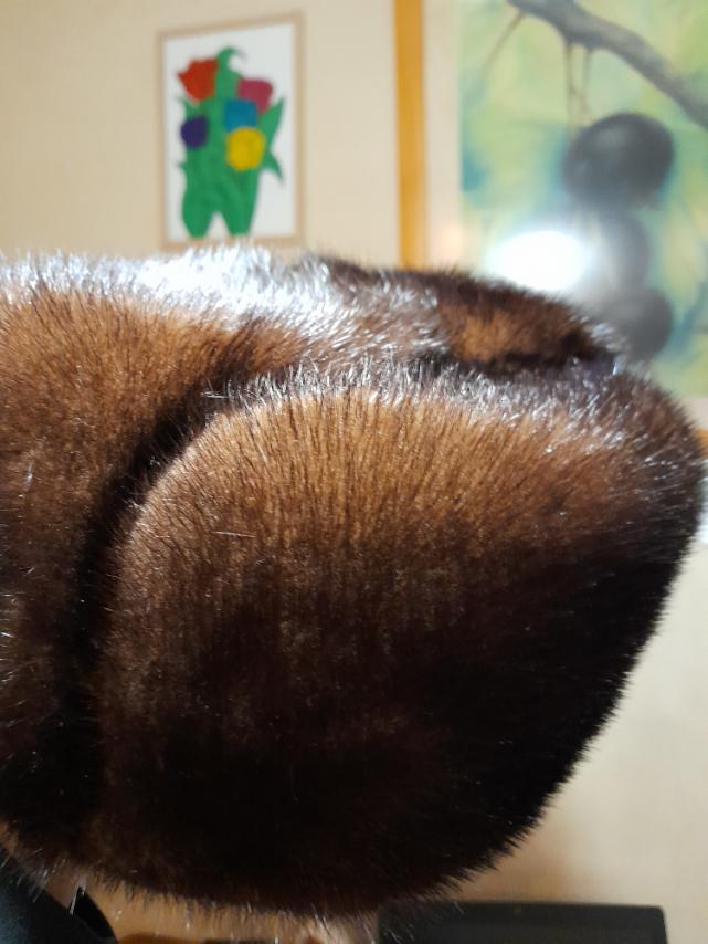 Шапка норкова чоловіча, фото 1