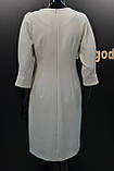 Плаття великого розміру вільного крою Стильне жіноче плаття біле,Туреччина, фото 7