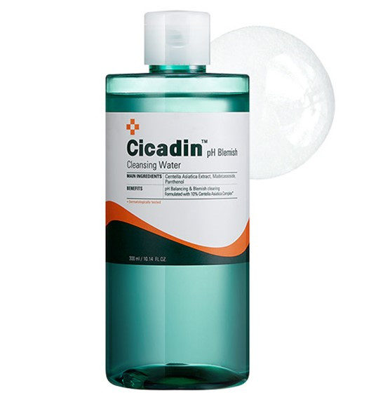 Слабокислотна міцелярна вода Missha Cicadin pH Blemish Cleansing Water 300 мл