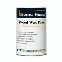 Краска-воск для дерева Wood Wax Pro Bionic House алкидно-акриловая RAL 8017 Шоколадно-коричневая