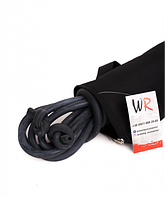 Джгут борцівський 18 мм (5м) чорний в комплекті з чохлом