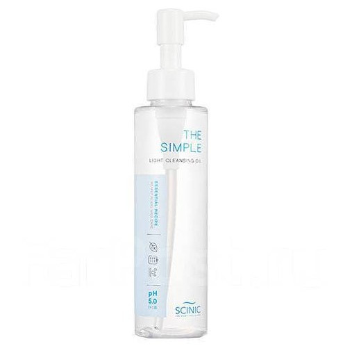 Слабокислотна гідрофільна олія Scinic The Simple Light Cleasing Oil 150 мл