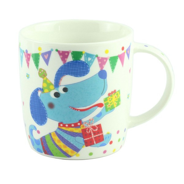 Кружка "CHILDREN ANIMALS" собака, порцеляна, фото 1