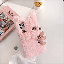 Чехол / накладка для Apple iPhone 12 / 12 Pro Alitek Котик Pink, фото 2