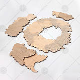 Заготівля з фанери для вишивки бісером "Вінок 106", фото 2