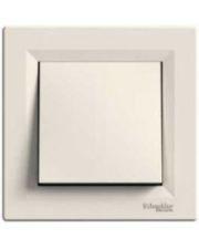 Вимикач Schneider Asfora кремовий EPH0100123, фото 1