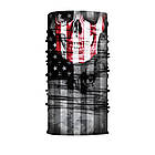 Маска баф американський прапор на обличчя універсальна, фото 2