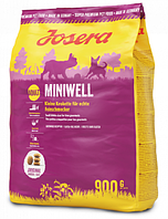 Корм сухий JOSERA для дорослих собак малих порід Miniwell (Йозера Мінівель) 900 г