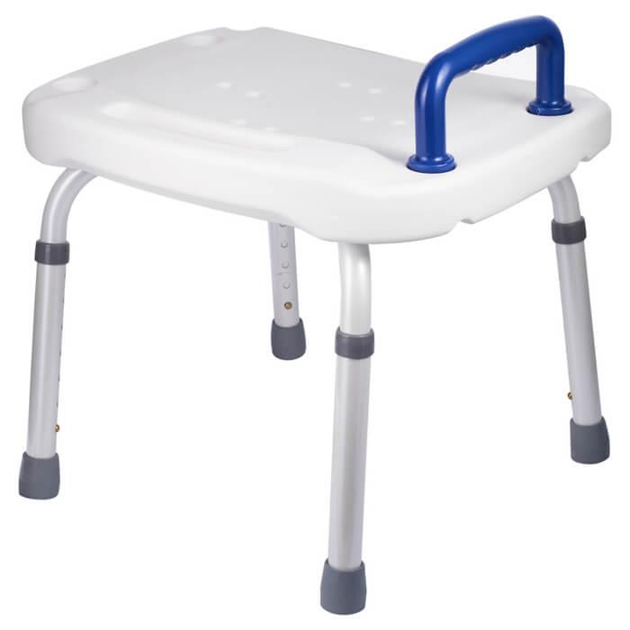 Стілець для ванни з ручкою регулювання по висоті Nova B9121BC, фото 1