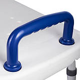 Стілець для ванни з ручкою регулювання по висоті Nova B9121BC, фото 2