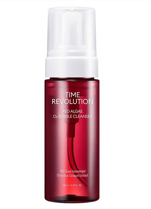Зволожувальна пінка для вмивання Missha Time Revolution Red Algae O2 Bubble Cleanser 150 мл