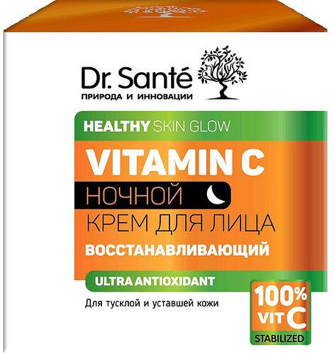 Відновлюючий нічний крем 50 мл Dr.Sante Vitamin C