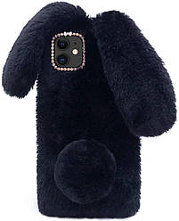 Панель чохол для Apple iPhone 12 Pro Max Alitek Зайчик Чорний