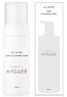 Пенка для умывания с березовым соком Hyggee All In One Care Cleansing Foam 150 мл