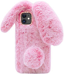 Панель чохол для Apple iPhone 12 Pro Max Alitek Зайчик Pink