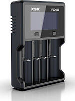 Универсальное зарядное устройство XTAR VC4S, Ni-Cd/Ni-Mh/Li-Ion, USB QC3.0, LED индикатор, Test