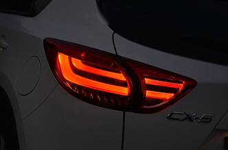 Ліхтарі Mazda CX-5 KE (12-17) тюнінг Led оптика (червоні)