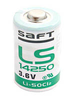 Батарейка литиевая SAFT LS14250 STD, 1/2AA, 3.6V, LiSOCl2, UK