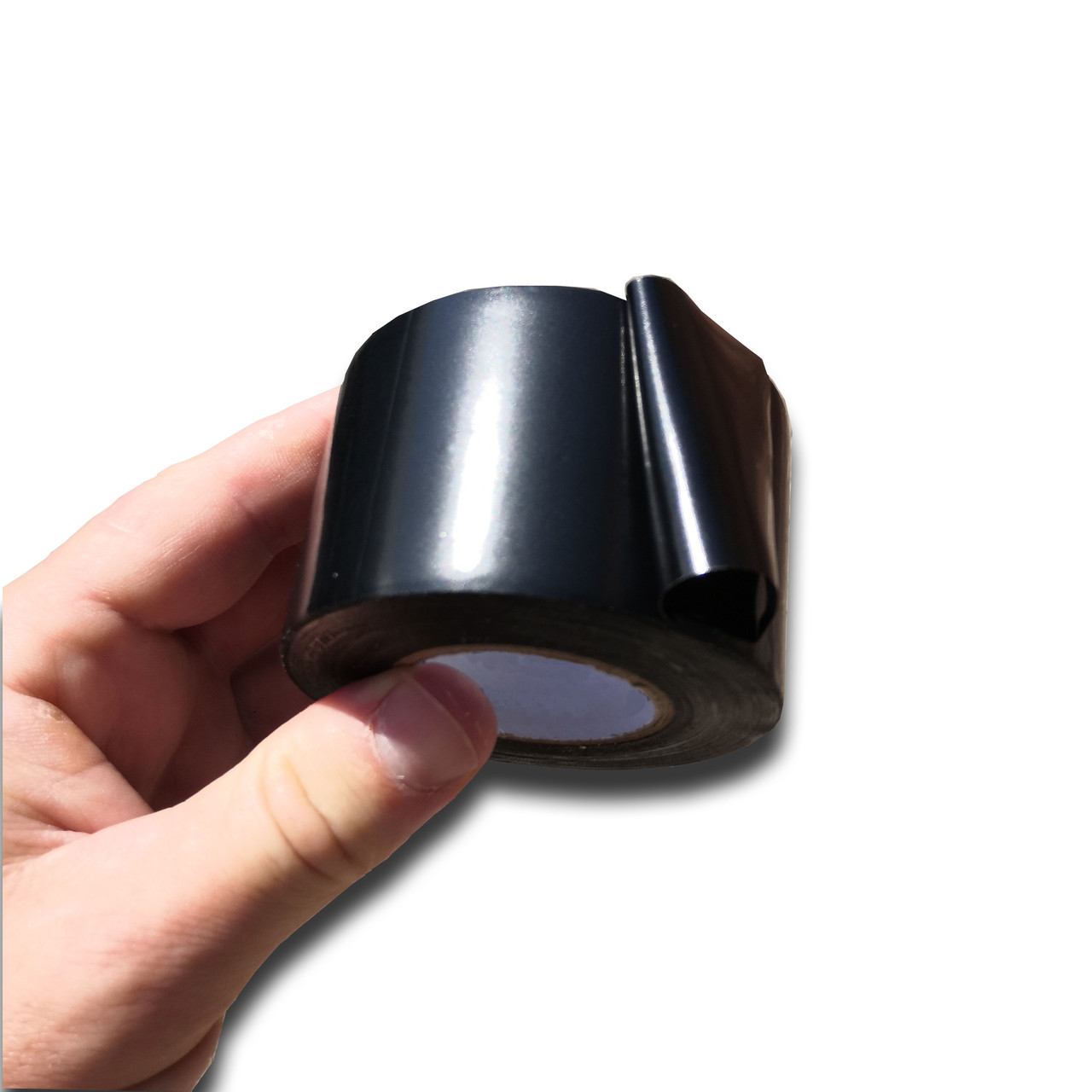 Скотч, стрічка пвх (pvc) 50 мм х 25 м.п. чорний, фото 1