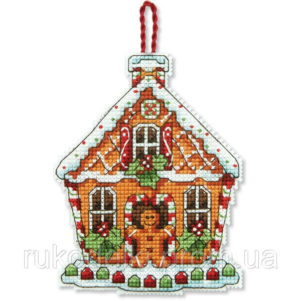 Набір для вишивання Dimensions 70-08917 Gingerbread House Ornament