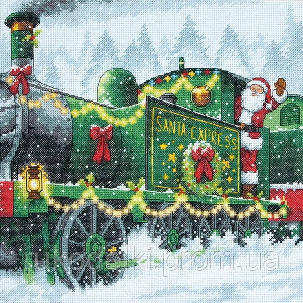 Набір для вишивання Dimensions 70-08918 Express Santa