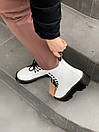Жіночі черевики Dr Martens Jadone White Black (MEX), фото 8