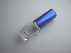 5 мл Овал овальна пляшка, флакон, флакон скляний, прозорий в комплекті з розпилювачем,спреєм 13/415, фото 2