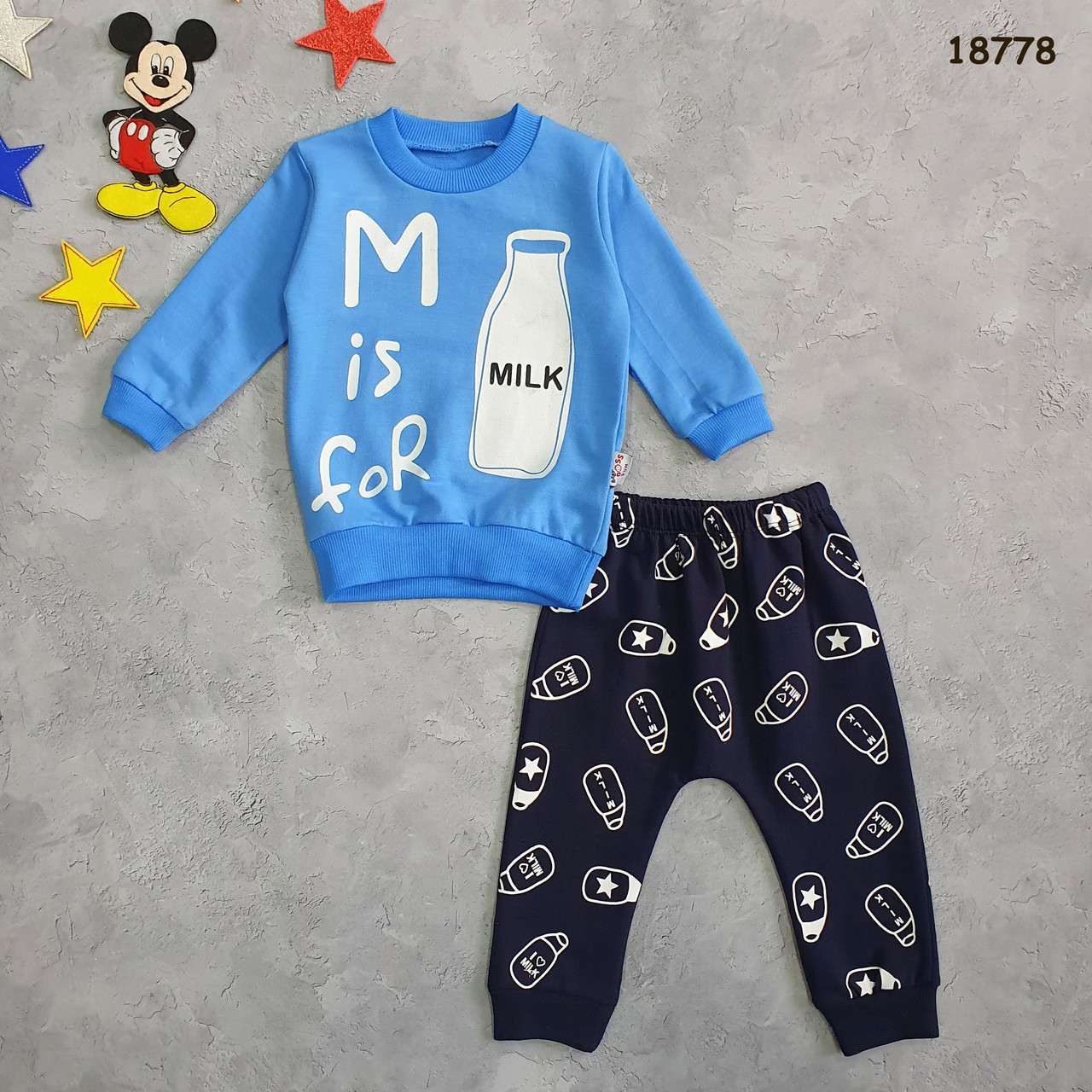Костюм Milk для хлопчика. 9-12; 18-24 міс