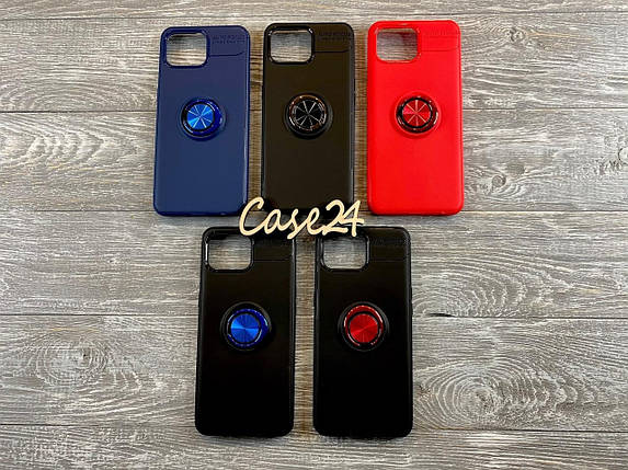 PC + TPU чохол Deen Color Ring для Oppo F17 Pro (5 кольорів), фото 1