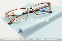 Блакитна серветка мікрофібра для окулярів. Преміальна якість
