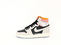 Чоловічі кросівки Air Jordan 1 Retro High Neutral Grey Hyper Crimson 555088-018, фото 6