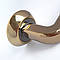 Дверна ручка на розетці 185045051 латунь блискуча, фото 3