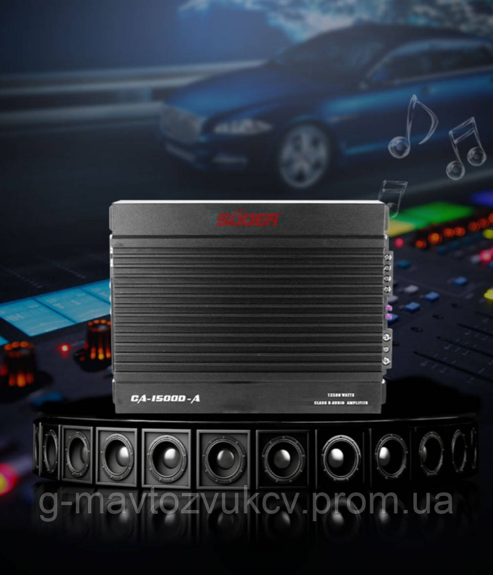 CA-1500D-A Усилитель Класса D Автомобильный Аудио Сабвуфер Pioneer с ...