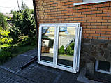 Пластикове вікно 1300х1400, профіль REHAU EURO 60, фурнітура МАСО, ск-т 4-10-4-10-4І (енергозберігаючий), фото 2