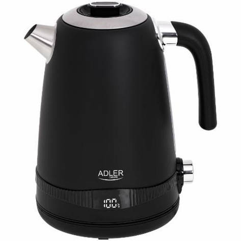 Чайник Adler AD 1295 black 40-100 ° C 1,7 L Польща, фото 1