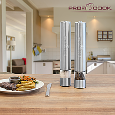 Подрібнювач солі + перцю 2в1 Profi Cook PC-PSM 1031 Німеччина, фото 4