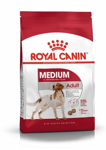 Royal Canin Medium Adult (Роял Канін Медіум Едалт) сухий корм для дорослих середніх собак 11-25 кг від 12 міс, фото 1
