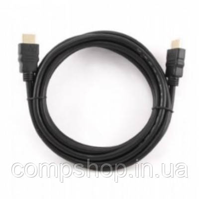 Кабель HDMI-microHDMI Cablexpert CC-HDMID-10V.1.3, тато/ micro-тато (D-тип) позолочений конектор 3 м (код, фото 1
