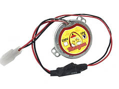 Мотор перевороту 12 В  для інкубаторів «Теплуша» Також може використовуватись при створенні саморобного інкубатора