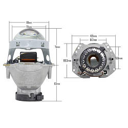 Бі-ксенонові лінзи HELLA 5R 3.0" комплект