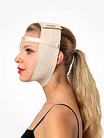 Компрессионная маска для лица с фиксатором после липосакции Aurafix LC-1810