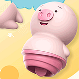 Мінівібратор порося, кліторальний стимулятор, інтимні іграшки вібро, фото 5